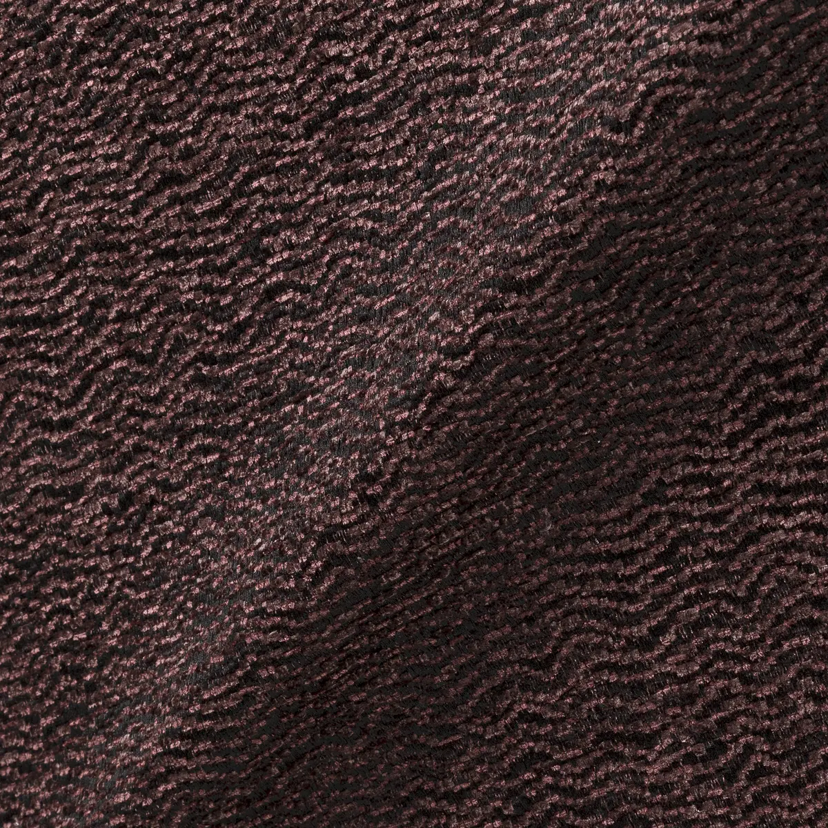 Fabric sample Calligraphy Bird Jacquard Plum purple